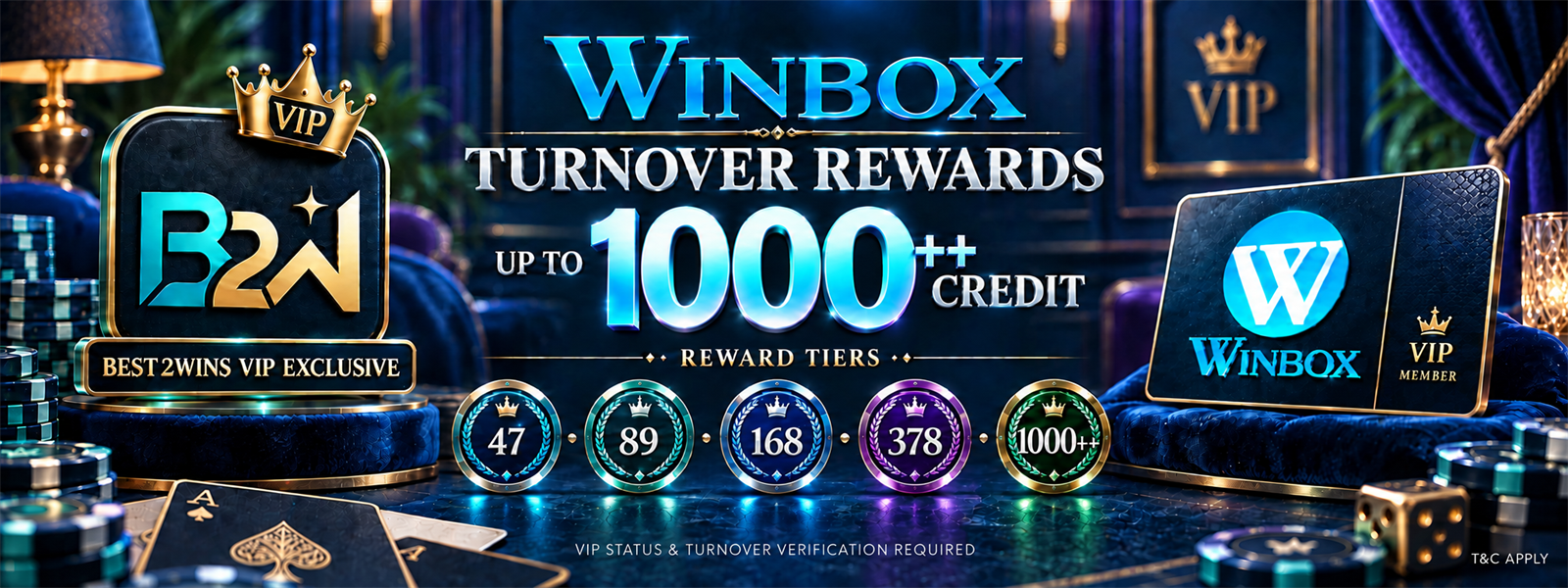 winbox Best2wins VIP Offer 1000++