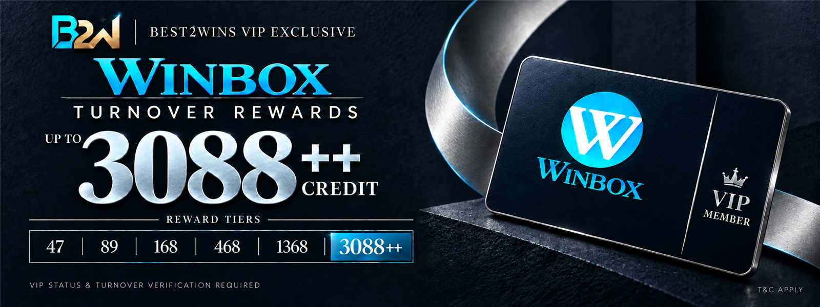 winbox Best2wins VIP Offer 1000++